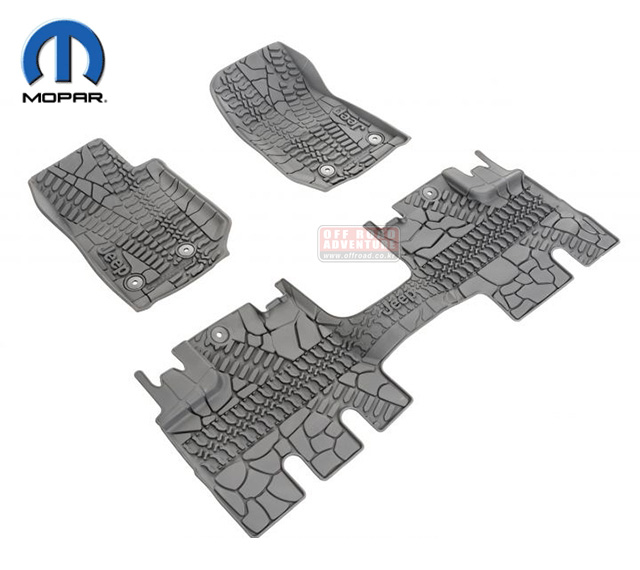 모파정품 신형 고무매트 14년-18년 JK랭글러,사하라,스포츠