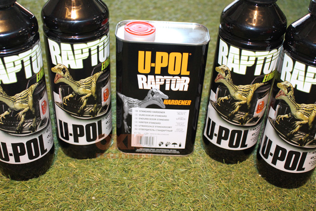 영국 랩토라이너 오프로드 특수도료 U-POL RAPTOR LINER