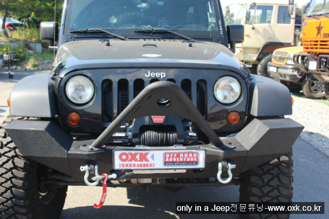 JK랭글러 코뿔소 스틸앞범퍼 세트 07년-18년 Jeep