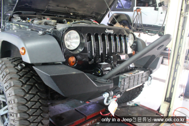 JK랭글러 코뿔소 스틸앞범퍼 세트 07년-18년 Jeep