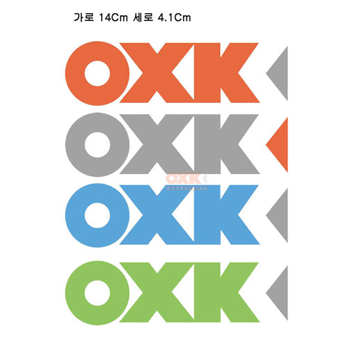 OXK 일렉트릭 스티커-차량용 데칼 1장