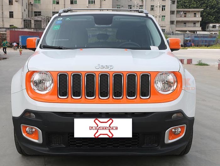 지프 레니게이드 컬러 그릴 1개, Jeep RENEGADE 15-18