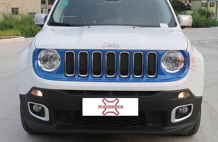 지프 레니게이드 컬러 그릴 1개, Jeep RENEGADE 15-18