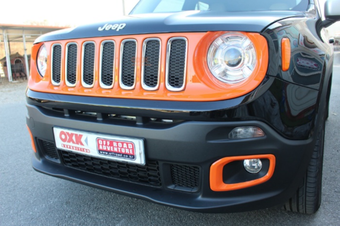 지프 레니게이드 컬러 그릴 1개, Jeep RENEGADE 15-18