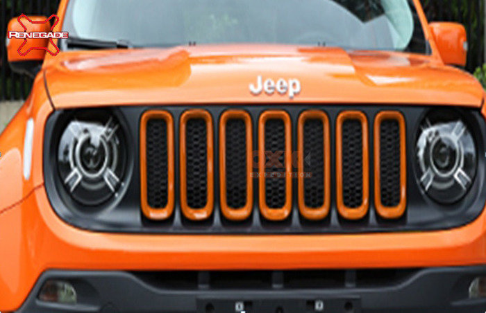 지프레니게이드 그릴인서트 트림, Jeep RENEGADE 15-18