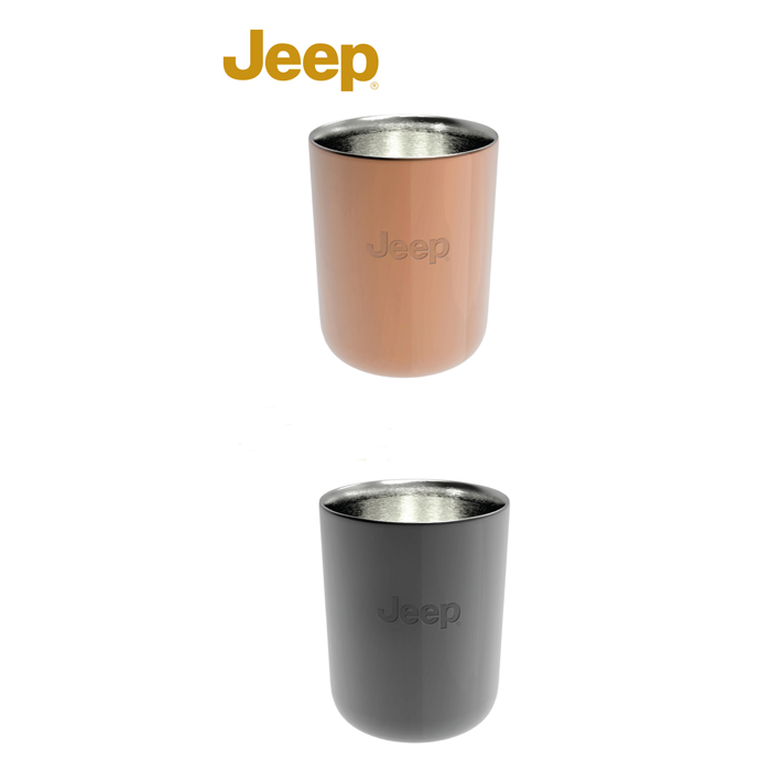 Jeep 오아시스 더블 530ML 컵(블랙/쿠퍼)