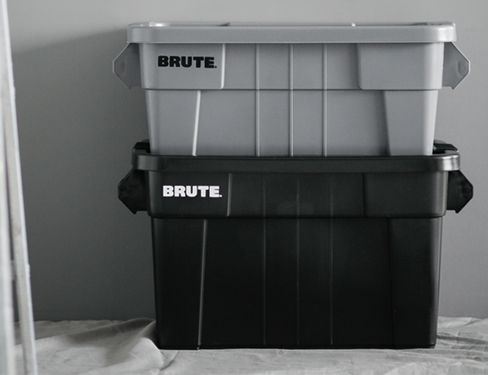 BRUTE 브루트 토트박스 53L / 75L 그레이, 블랙