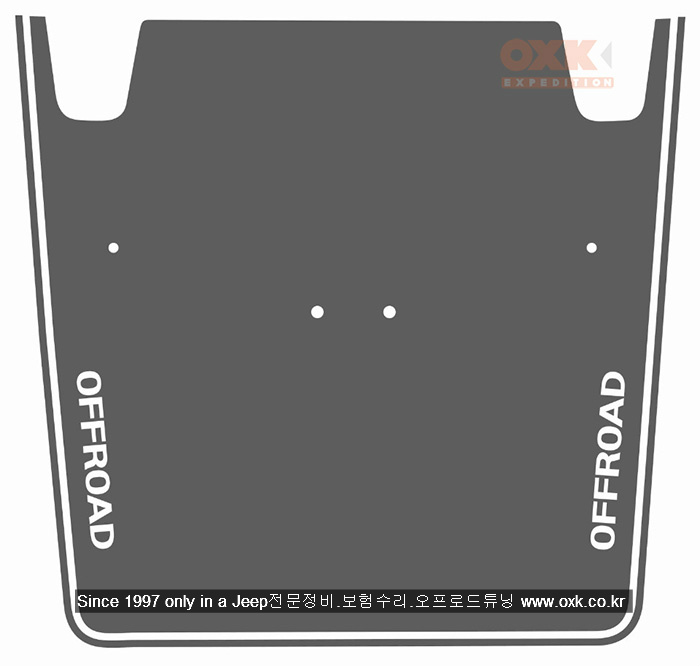 JK본넷 후드데칼 블랙 or 회색 오프로드스티커