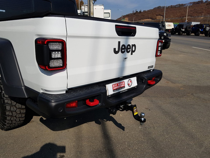 모파 JT글래디에이터 테일도어 Jeep 앰블럼 20-22년