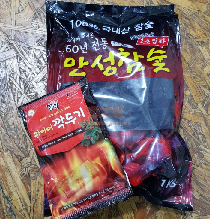 안성참숯 60년전통 친환경 1Kg(2-3인용)