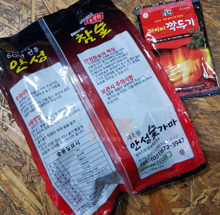 안성참숯 60년전통 친환경 1Kg(2-3인용)